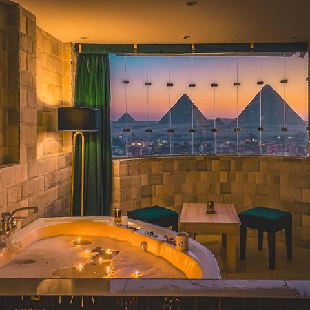 Jumeirah Pyramids View Inn Kafrat al Jabal Exterior foto
