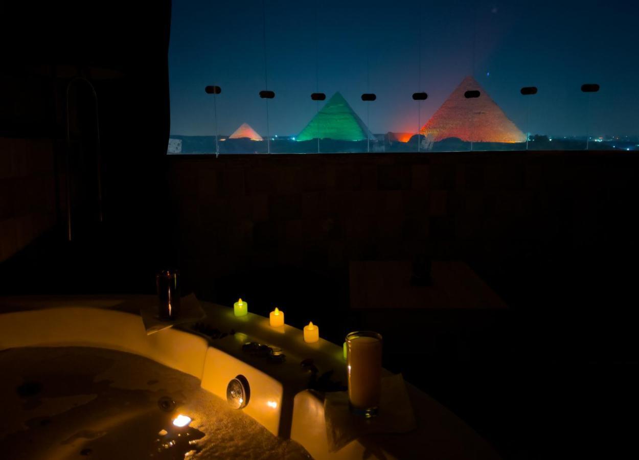 Jumeirah Pyramids View Inn Kafrat al Jabal Exterior foto